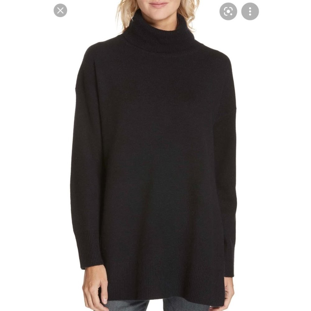 Nordstrom Signature Turtleneck Cashmere Sweater XS